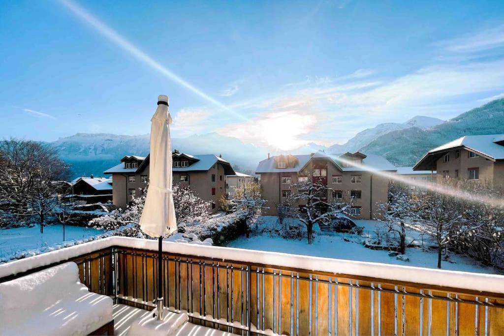 -The Urbanist- Mountainview Parking Garden 3Bd Villa Unterseen Exterior foto