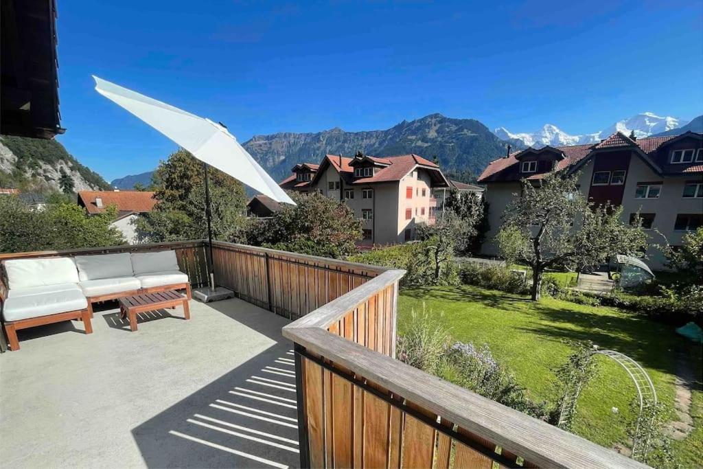 -The Urbanist- Mountainview Parking Garden 3Bd Villa Unterseen Exterior foto